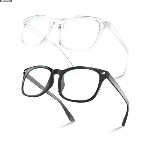 Women's Bluelight Blocking Eye Fashion Frames & Glasses - 2025 Vintage Small Oval Fashion Frame, Polycarbonate Amber Tint, Lightweight UV400 Anti-Eye Strain, Anti-Blue Lenses for Gaming, Office Use
