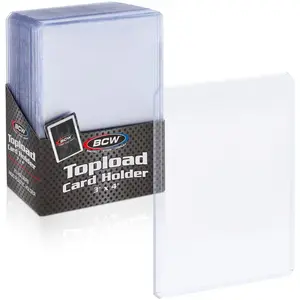 BCW - 3x4 Topload Card Holder - Standard