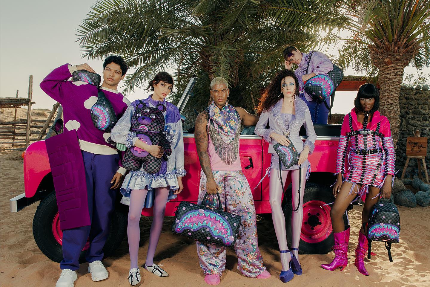 PURPLE SLIME SHARK DUFFLE