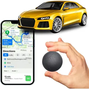 Mini gps tracker for vehicles magnetic realtime gps tracker no monthly fee full usa coverage hidden car locator tracking device for vehicles kids elderly and assetsdiscreet security solution