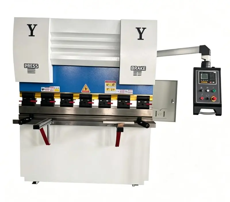 Blue-White 30T 1600 Press Brake Twist and Bend Machine - 42CrMo Steel, E21 Control System, 1000t/10000 Capability, Steel Dies, Micro-Switch Keys, Industry-Ready, Factory Price, Customizable, After-Sale Support, Technical Guidance Abroad
