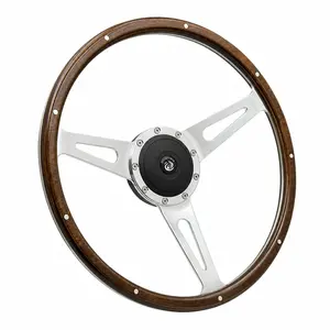 16" Laminated Wood Steering Wheel RestorationTriumph Spitfire TR4 w/ Horn