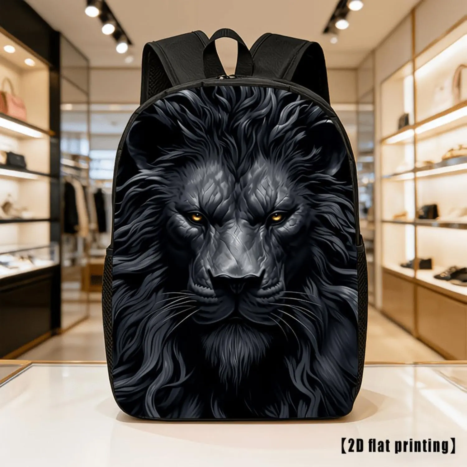 The Lion King, a Versatile And Spacious Unisex Backpack Featuring Modifiable shoulder straps And Side Pockets, Perfect for Everyday Use, Commuting, And Various Activities. Great for Hiking, Climbing, And Adventures
