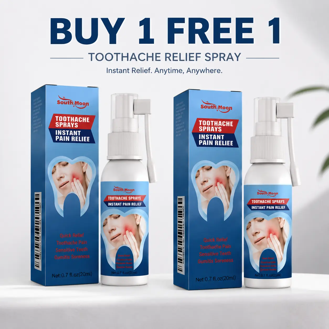 【Limited-time flash sale】Oral Care Spray –Preventing tooth sensitivity，Relieve swollen and inflamed gums，Relieve tooth decay， Gentle Formula for Daily Use