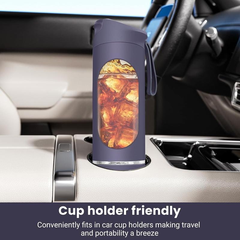 Mini portable blender & juicer – USB rechargeable, leak-proof & compact cup for smoothies, shakes, baby food & vegetables – perfect for travel, gym, school, home & outdoor use – quick, easy, healthy drinks on the go