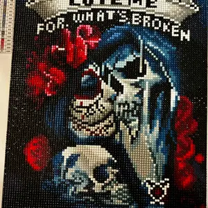 Completed diamond art paintings