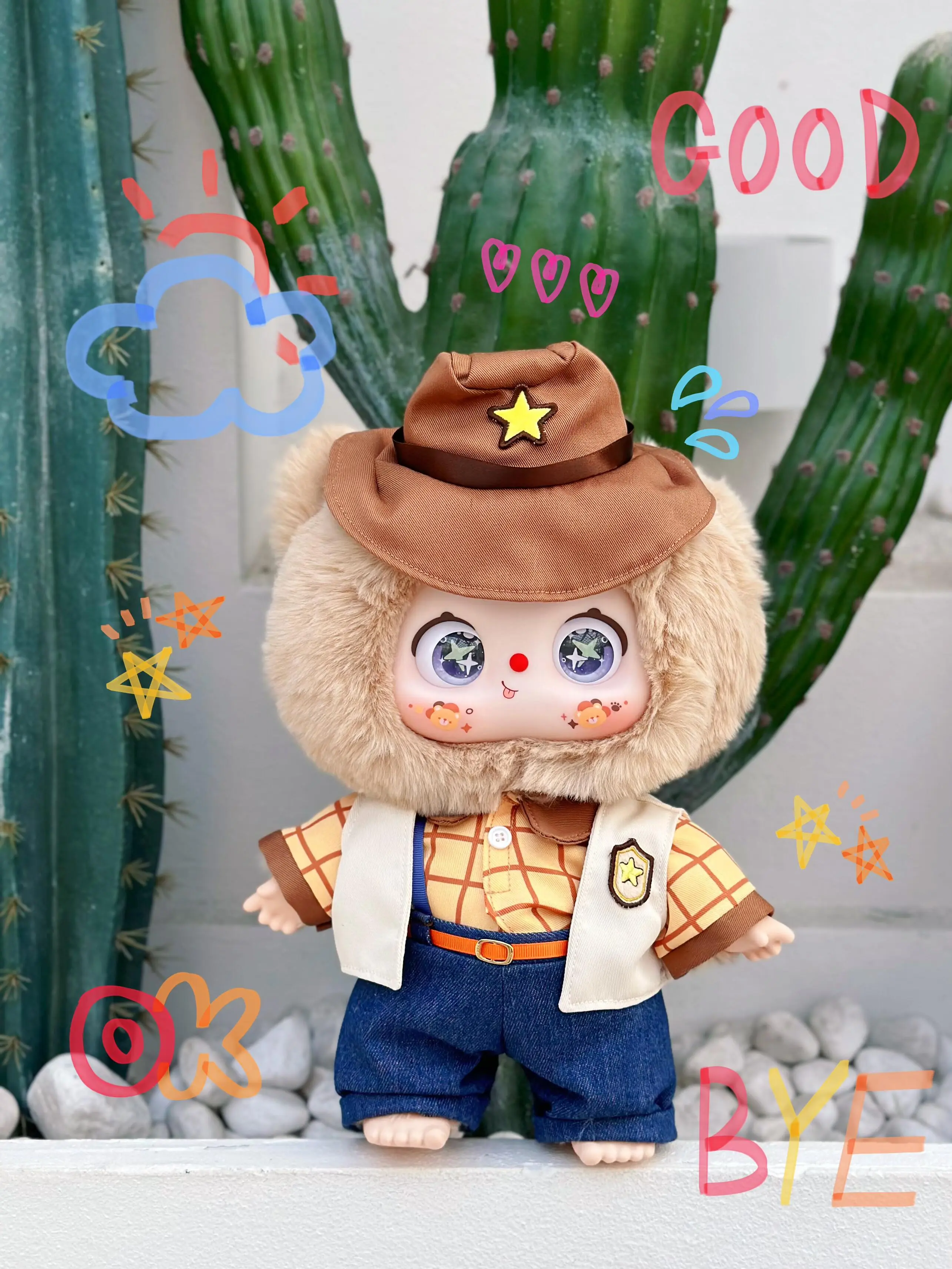 babythree doubao-400% plush toy dolls disappeanng burger Bunny
