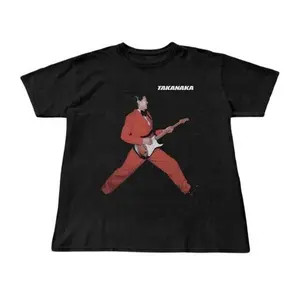 Masayoshi Takanaka Graphic Tee - Japanese Music Shirt for Fashionable Music Lovers Cotton Fit