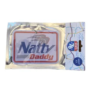 Natty Daddy Car Air Freshener 2 Pack - Night Ice Scent - Original Packaging with Clear Window