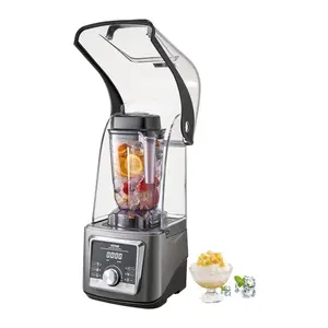 VEVOR Blender for Smoothies, 85 oz 1400W, Professional Blender with Powerful Motor, Multi-Functional Food Processing Blender with Noise Cover for Smoothie/Milkshake/Juice, Fits for Kitchen