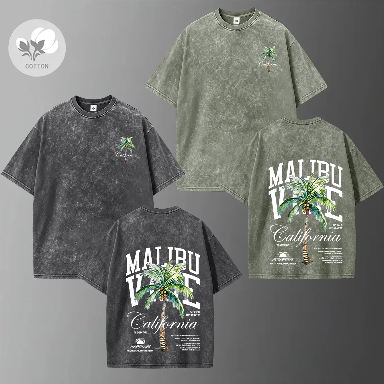 Black + Army Green