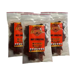 El Abanero Hot Cheetos 12oz Total (3 pack Party Pack) beef jerky