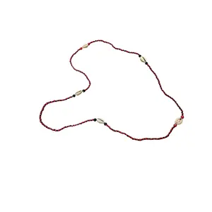 Collar Elegua con caracoles 23” de largo