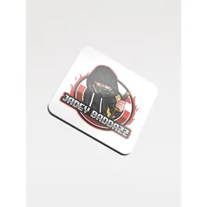 Masked Warrior Cork Coaster