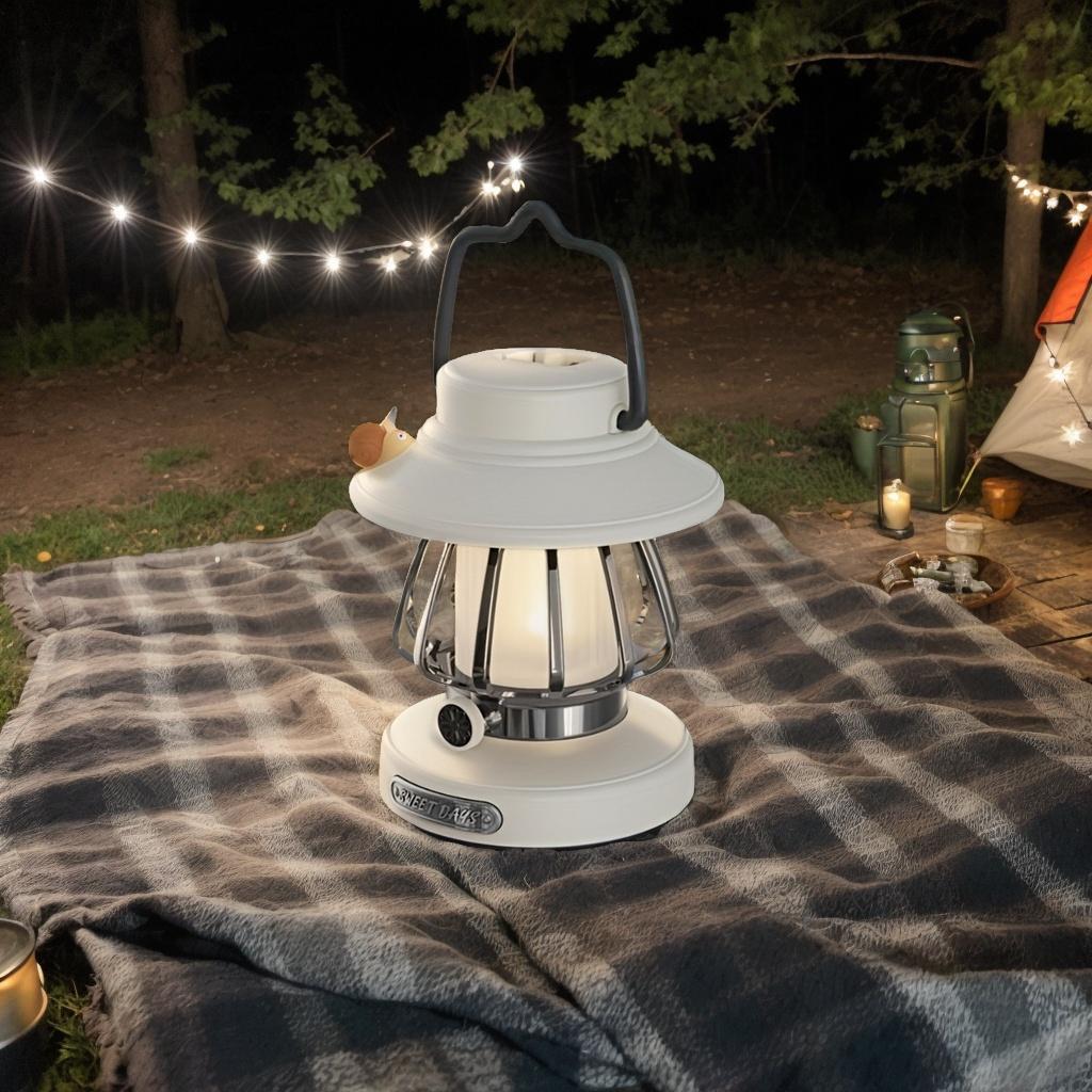 Snail Kids Camping Lantern Rechargeable - 3 Color Dimmable LED Light with USB-C Charging, Perfect Night Light for Bedroom, Outdoor Adventures & Emergency Use Snail Kids Camping Lantern Rechargeable - 3 Color Dimmable LED Light with USB-C Charging, Perfect Night Light for Bedroom, Outdoor Adventures & Emergency Use