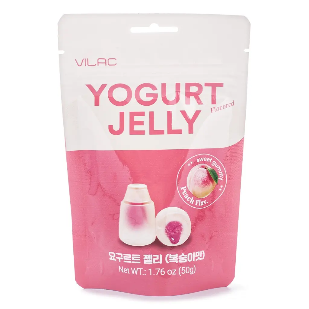 Vilac Peach Yogurt Jelly Gummy 50 g Vilac Peach Yogurt Jelly Gummy 50 g