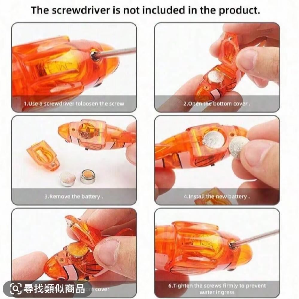 Children Electronic Fish Summer Bath Toy, Pet Swimming Machine Fish with LED Light, Sensory Fun Water Pool Bathtub Plaything Gift