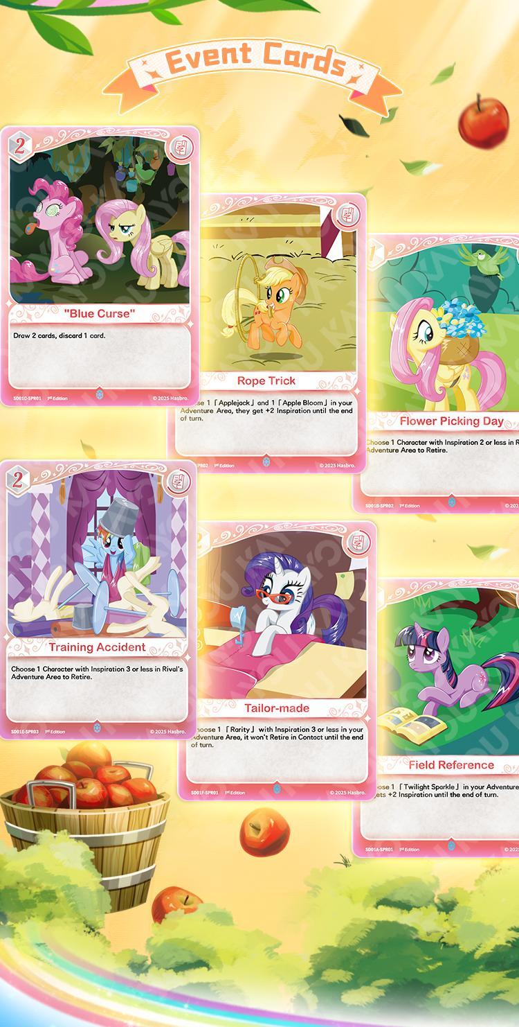 My Little Pony Trading Card Game-Friendships Begin(Assorteid Set)-001A-NA-Series1