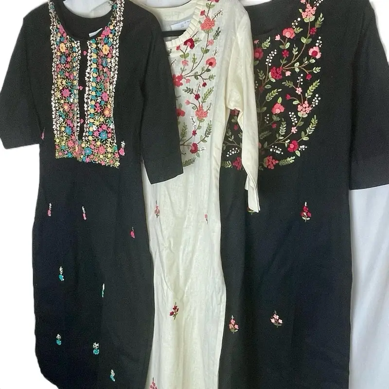 Organic Cotton Indian Kurti Kurthatop Tunic for Women - Size 36 S