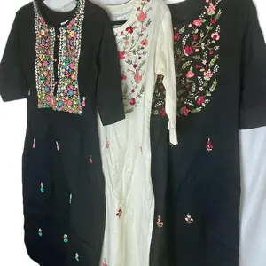 Organic Cotton Indian Kurti Kurthatop Tunic for Women - Size 36 S