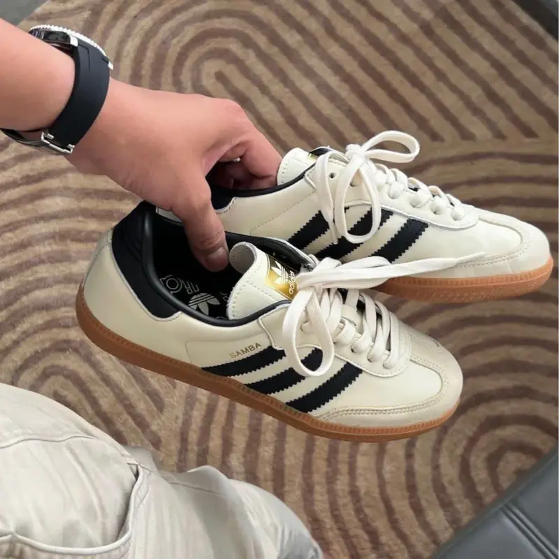 adidas Samba OG W スニーカー adidas Samba OG White Orchid Fusion JP5494 PS Fashion Shoes New