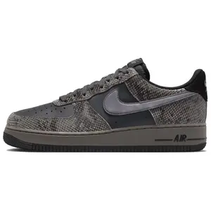 NIKE Air Force 1 '07 LV8 Textured Pack - Off Noir Sports Sneaker
