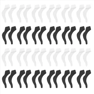 24 Pairs Eyeglass Ear Grip, Anti-Slip Eyeglass Holder, Silicone Eyeglass Ear Hook, Eyeglass Temple Tips Sleeve Retainer