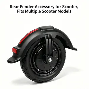Universal Electric Scooter Mudguard Anti-Mud Splash with Reflective Strip Protect Body Replacement Part