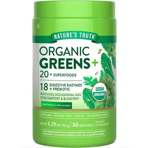 Organic Greens Digestive Enzymes & Prebiotic Blend Organic Greens Digestive Enzymes & Prebiotic Blend