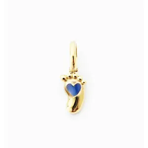 Blue Baby Foot Charm
