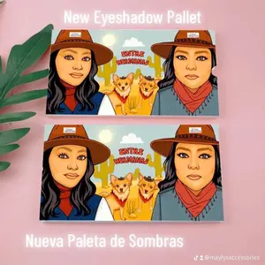 Entre Hermanas Eyeshadow Pallet Matte Glitter Satin Mettalic