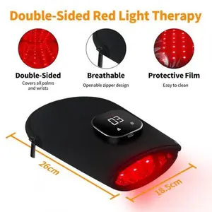 80LED Full-Coverage Red & Infrared Light Therapy Glove Multi-Functional
