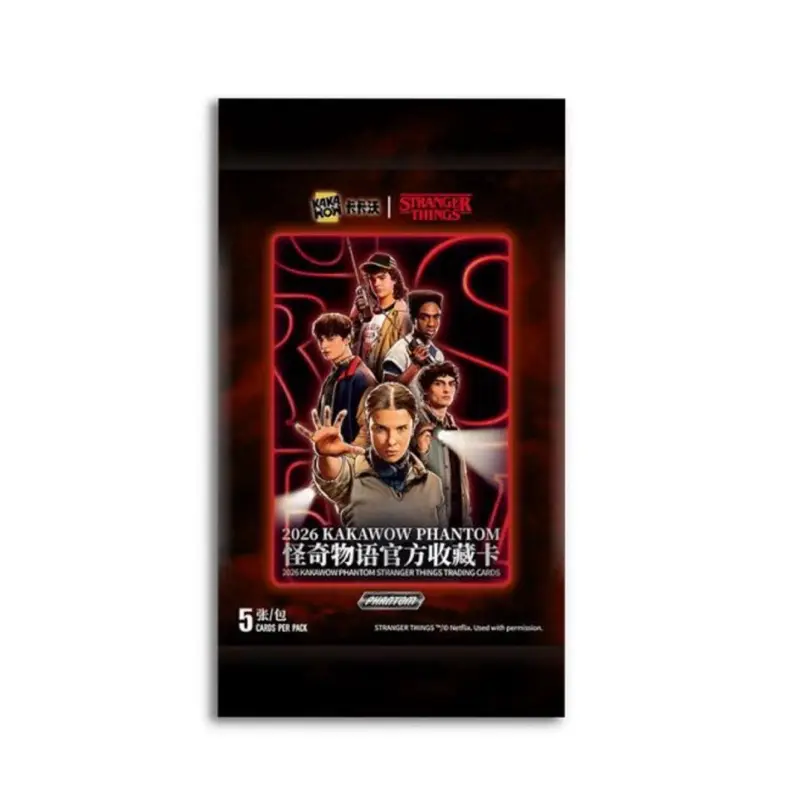 1 (ONE) Pack - 2026 Kakawow Phantom Stranger Things Hobby