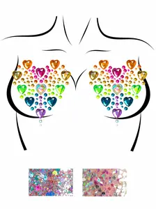 Prism adhesive jewel nipple st - NIPPLE010