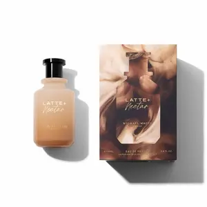 Michael Malul Latte+ Nectar 100ml EDP Sweet Coffee Vanilla Caramel Perfume Long Lasting Gourmand Fragrance for Women Luxury Warm Cozy Scent Viral Perfume