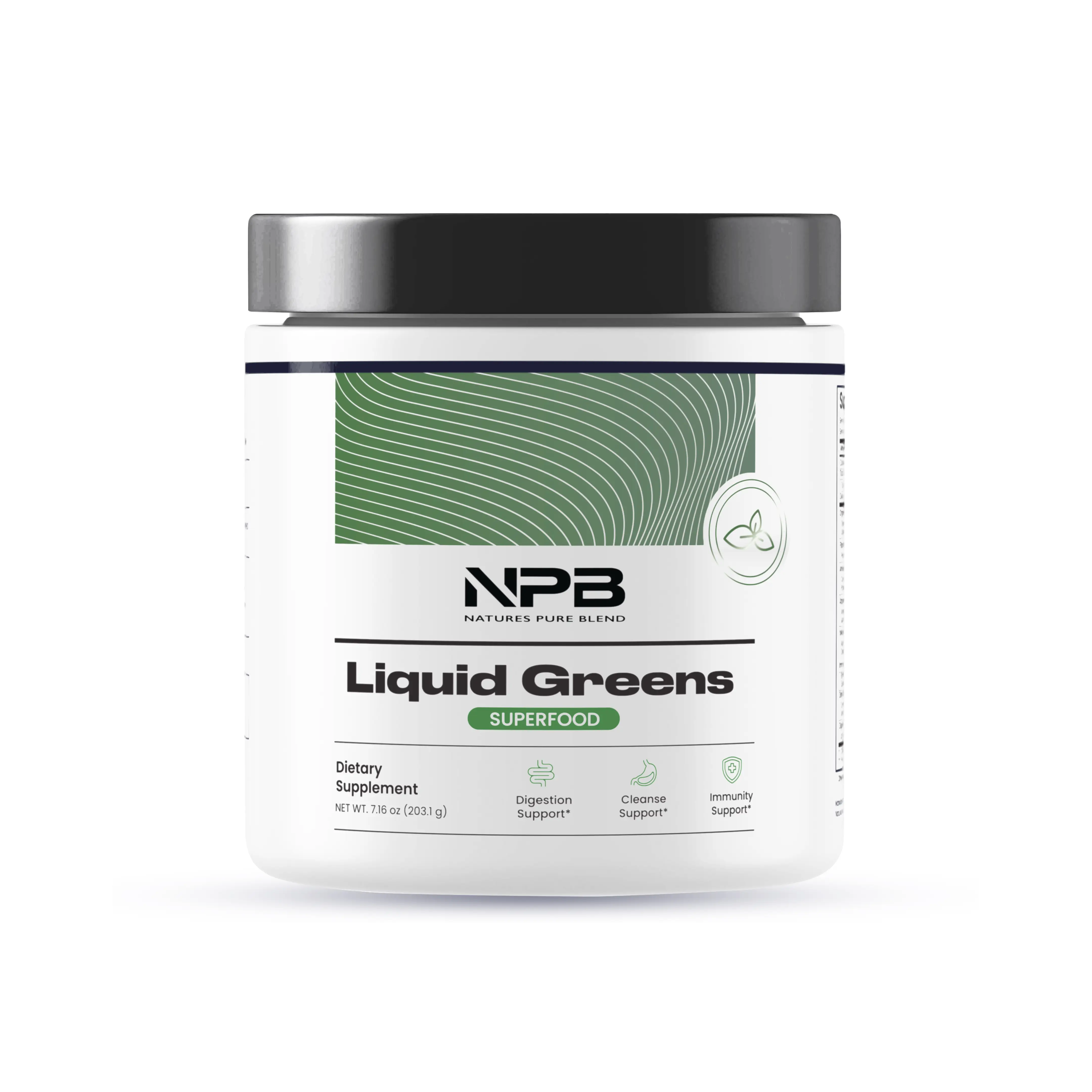 Liquid Greens - Supports Gut Health, Detox, Energy, Cognitive Function