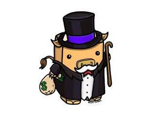 Moo-nopoly Sticker