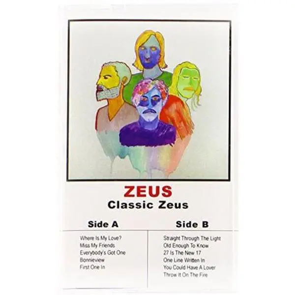 Classic English Band Zeus Cassette Tape - Classic Zeus Music Cassette Tape for Audio Collectors, Cassette Tapes