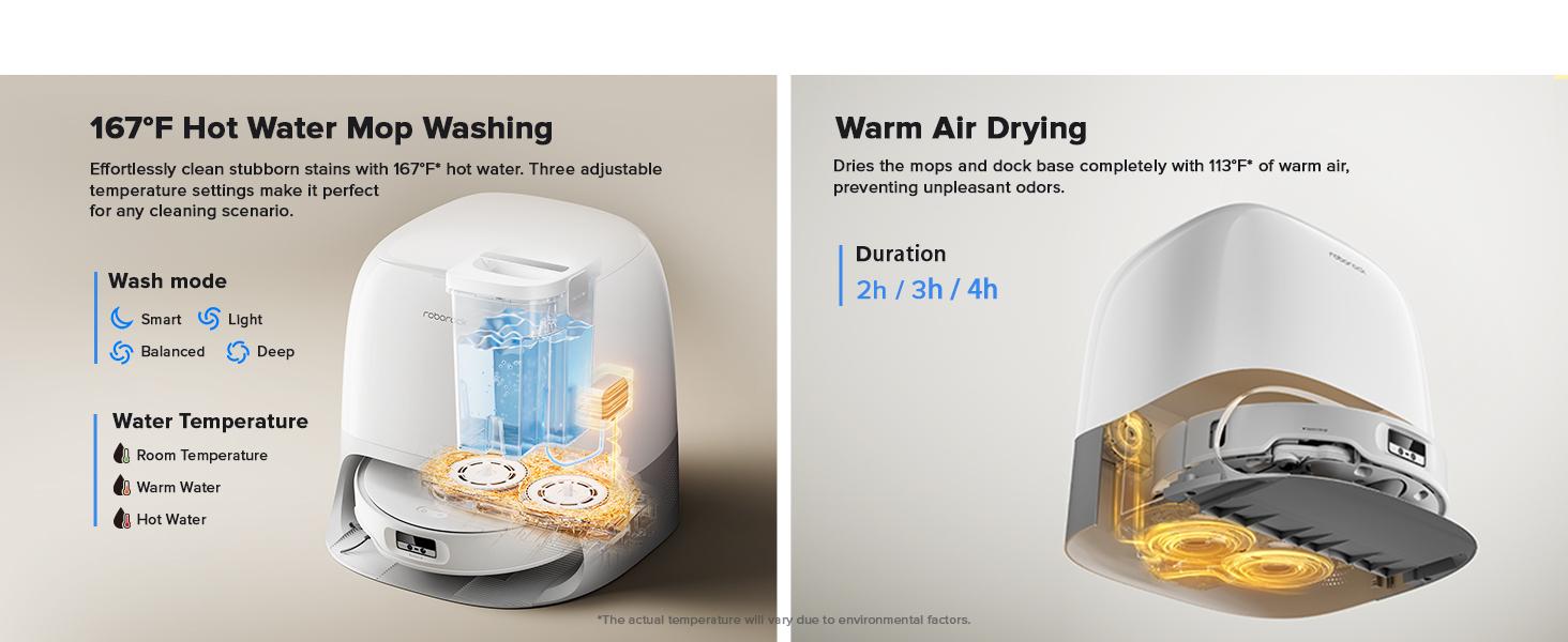 Roborock Qrevo Curv series Robot Vacuum and Mop, Zero-Tangling, 18,500Pa Suction, AdaptiLift Chassis, DuoDivide Main Brush, FlexiArm Arc Side Brush, FlexiArm Mop, Auto Mop Washing & Drying, Self-Emptying #TikTokShopBlackFriday #TikTokShopCyberMonday