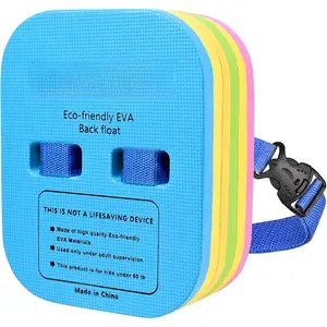 Swimming training for children Back Float for Kids Children Safety Swim Bubble with Adjustable 3 Layers Swim Belts Comfortable Waterproof Floaties Device for Kids Toddler Swimming Floats (10lb-60lb) life vest