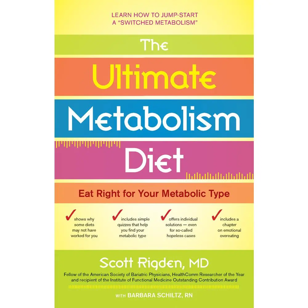 USED Book - The Ultimate Metabolism Diet: Eat Right for Your Metabolic Type by Rigden, Scott (Paperback) - english