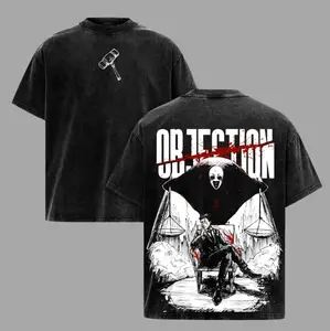 Hiromi Higuruma Washed Tee, Jujutsu Kaisen Anime Deadly Sentencing Judgeman Domain Expansion T-Shirt, Manga Streetwear JJK Tee, Full Size, Full Color