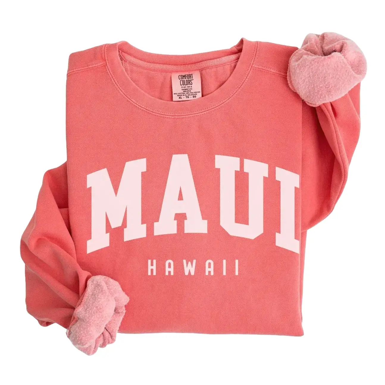 Comfort Colors Maui Sweatshirt | Hawaii Travel Gift | Family Trip Matching Crewneck