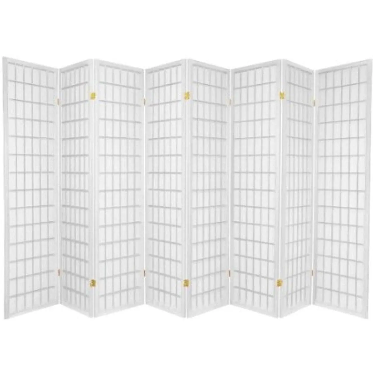 8 Panel Room Dividers  Privacy Screen Shoji Style
