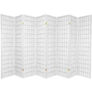 8 Panel Room Dividers  Privacy Screen Shoji Style