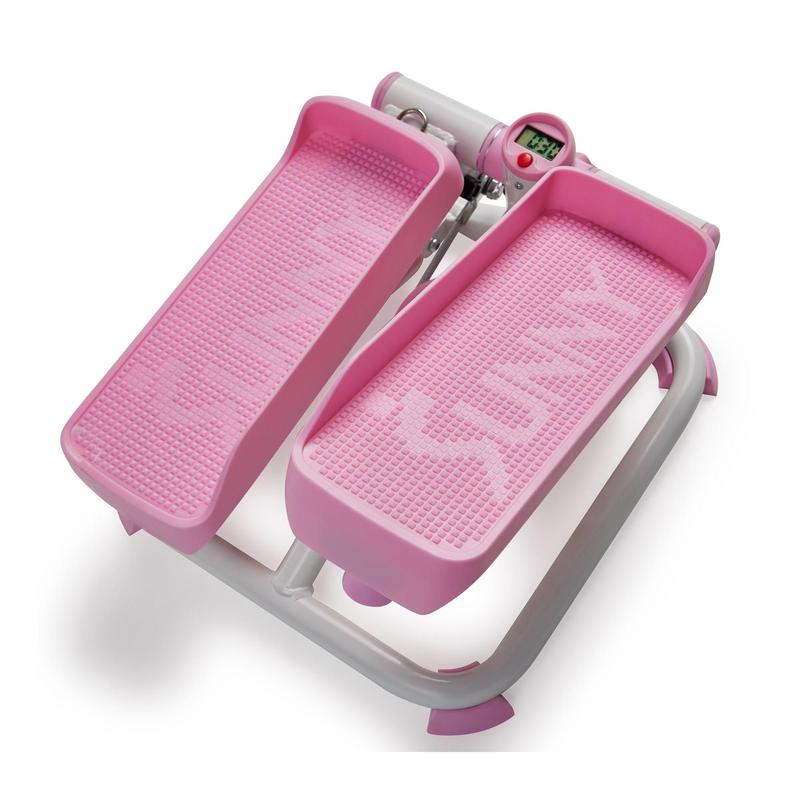 Sunny Pink Smart Mini Steppers w/ Resistance Band