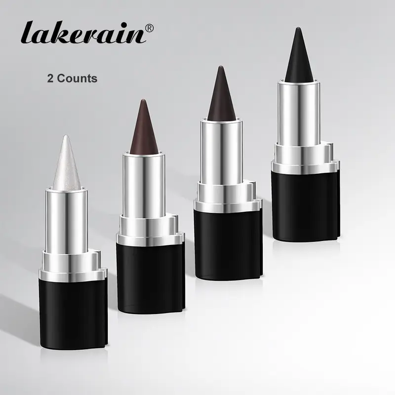 Waterproof Matte Eyeliner, 2 Counts Smooth and Soft Texture Eyeliner Sticks, Multifunctional Eyeliner Pen to Enhance Eye Makeup for Party, Festival, and Everyday Glam, Eye Makeup Products, Makeup, Black Eyeliner Pen, Cosmetic, Matte Eyeliner Pencils