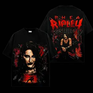 Rhea Ripley "Mami" v2 WWE Legend Premium Wrestling T Shirt 100% Cotton T-Shirt The Charismatic Army, Team Xtreme Shirt, WWE Fans Shirt, WWE Event Outfit SWI