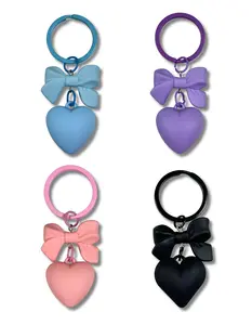 Keychain Charm: Hearts & Bows