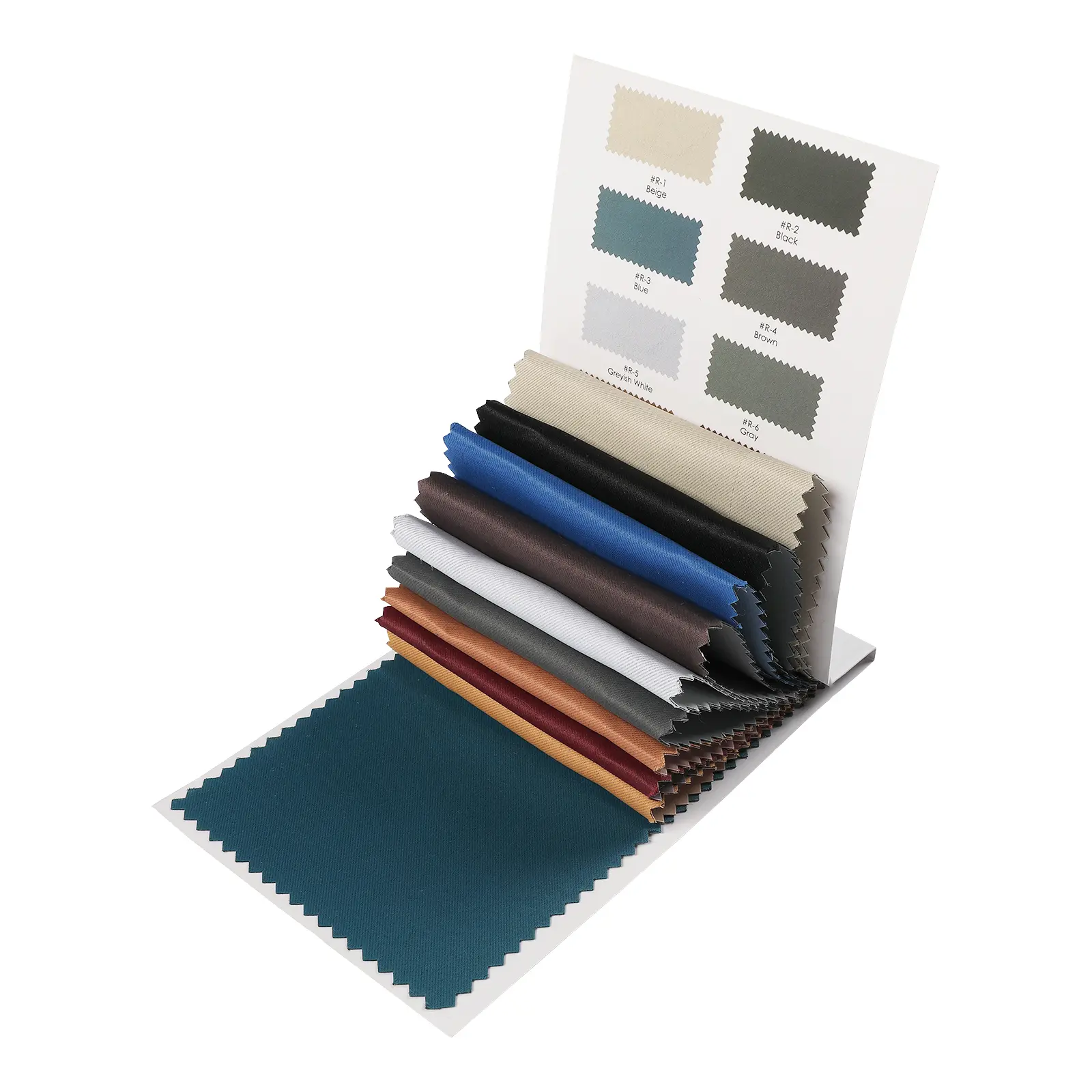 TWOPAGES NFPA Certified Polyester Fire Resistant Fireproof Flame Retardant Curtain Fabric Swatch Booklet - Non-Toxic, Child-Friendly, Modern, Dry Clean Only - 50 Times Washing - for Public Rooms, Schools - 10 Colors: Gray, Greyish White, Merlot